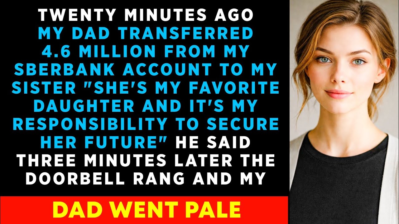 Отец перевел 4,6 миллиона долларов с моего счета в Сбербанке на счет моей сестры. «Моя обязанност...