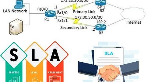 Cisco IP SLA configuration