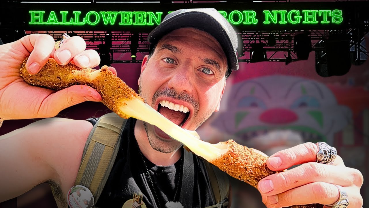 We tried the 15 MOST Popular Halloween Horror Nights Foods — Here’s the Truth