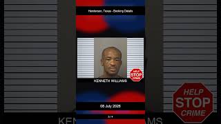 Henderson, Texas Booking Records - 08 July 2026