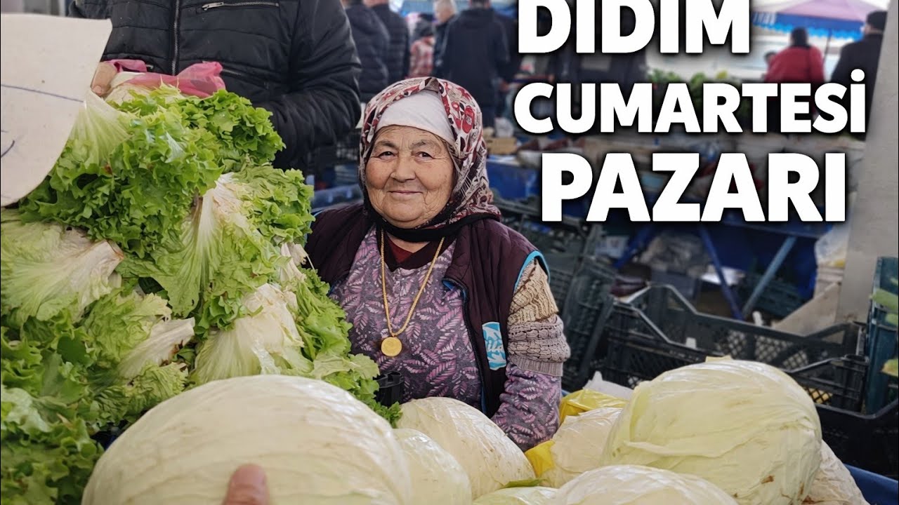 ✅ Ramazanda Pazar Alışverişine Çıktım! Pazarcı Teyzenin Altın Kolyesi  Didim Fiyatları Şok Etti 😱