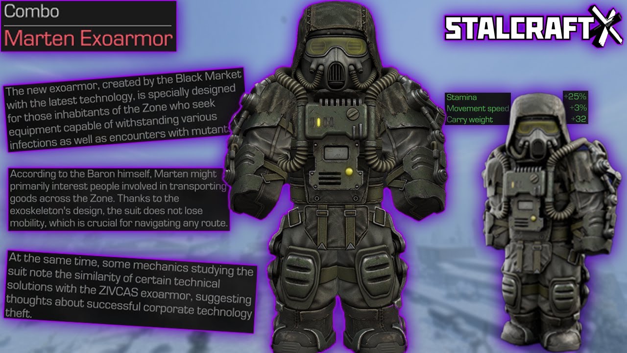 Стоит ли вообще использовать экзоброню Marten? - STALCRAFT:X