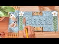 Beautiful craft idea to NAMEPLATE making at home🩵, ঘরে বসে নিজে হাতে জিনিস বানিয়ে ঘর সাজিয়ে তুলুন 😊