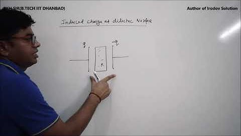 Induced Charge on dielectric between capacitor by RKH Sir