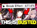 I gave Lingsha 411.6 BREAK EFFECT and she became a DPS.. - Honkai: Star Rail Early Access