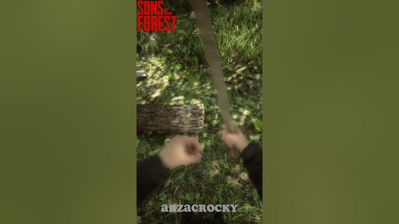 How to dupe logs in Sons of the Forest (EASY) sonsoftheforest YouTube