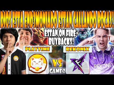 PLAYTIME vs REKONIX BO3[GAME 2] SCOFIELD, WITS, DARKMAGO VS FBZ, INYOURDREAM - DREAMLEAGUE SEASON 29