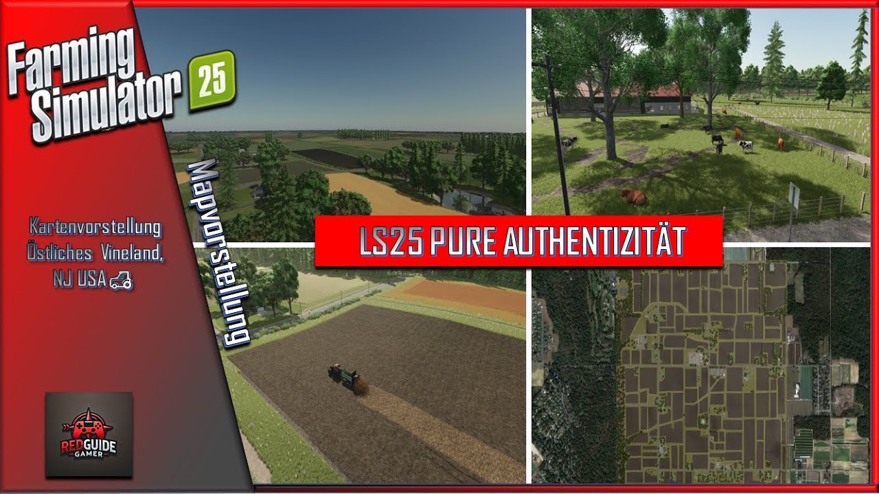 Mapvorstellung LS25 🚜🇺🇸 | Östliches Vineland, NJ – Realismus trifft Heimatgefühl!