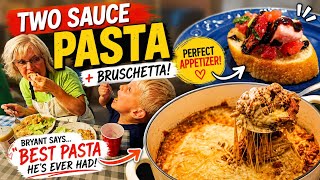 2 Sauces = The Best Pasta Weve Ever Had