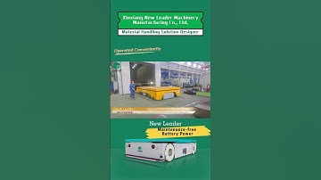 Vertical and Horizontal Movement Hydraulic Lifting Battery Rail Transfert Cart #tech #machine