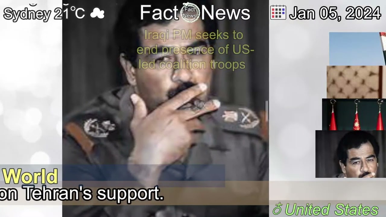 [Latest]Iraqi PM seeks to end presence of US-led coalition troops