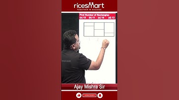 Find the number of rectangles in short | Reasoning by Ajay Sir #rectangle