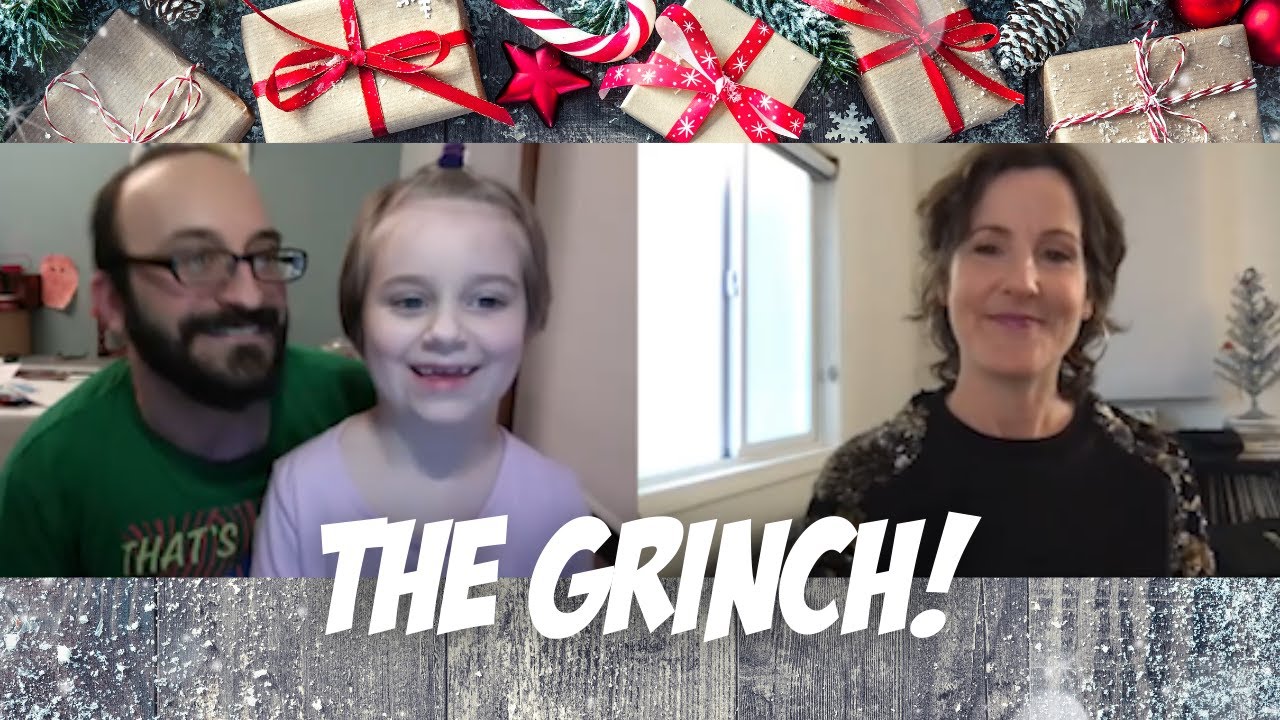 Wayne Grayson & Megan Hollingshead Read The Grinch by Dr. Seuss | HappySpacePop.Com