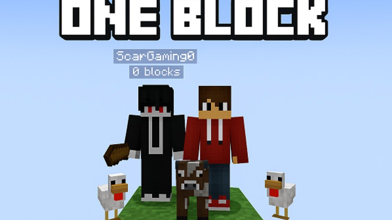 Playing OneBlock With My Friend 😱 | Minecraft OneBlock Survival Part 1