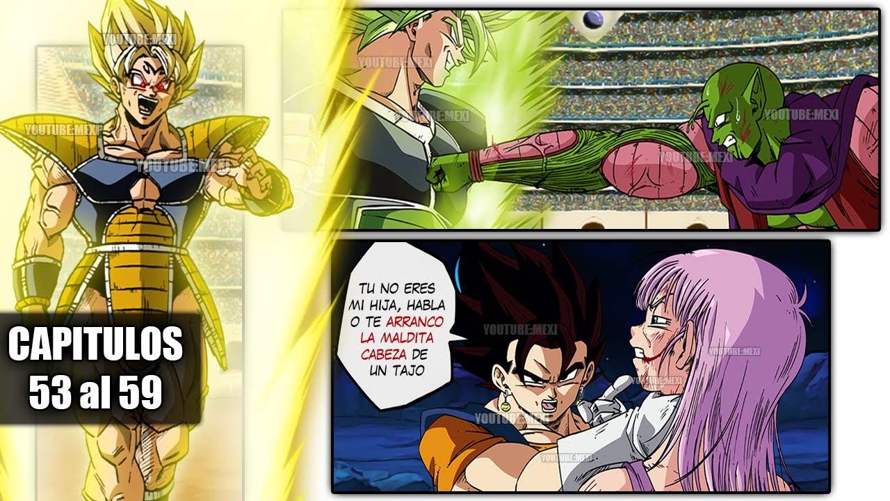 Dragon Ball Multiverse Capítulos 53, 55, 58 y 59