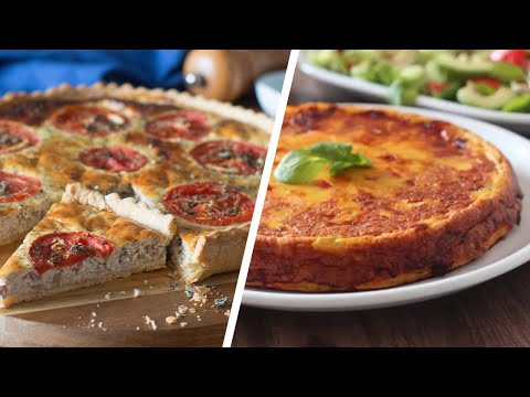 Ramadan: Quick Tuna Quiche + Chicken Quiche 🍗 Without Crust (Easy Recipe) 👌🏻😍