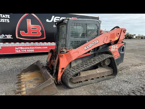 Lot 1013 - Kubota SVL 95-2s Skid Steer Loader - YouTube