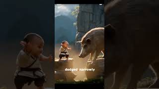 #KidVsPig #EpicBattle #FarmFight #Bravery #ActionScene #HeroicKid #AnimalShowdown #ThrillingFight