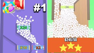 Bounce and collect - New Release - Hyper Hybrid Casual - Gameplay Walkthrough (iOS & Android) screenshot 4