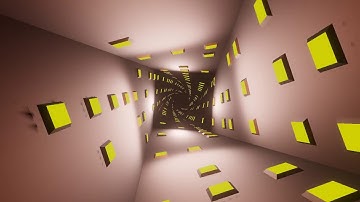 Sci-Fi Tunnel 3D Blender Animation Video 1