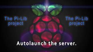 Pi Lib Server: Autostart server