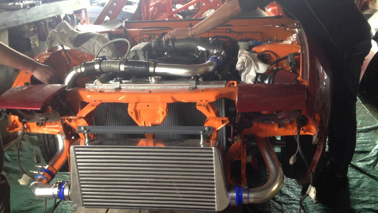 swap rb25det nissan s13 - YouTube