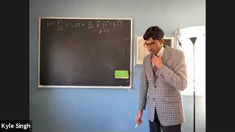 Quantum Field Theory Lecture 9: 03/06/21