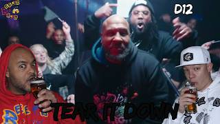 D12 - TEAR IT DOWN (ft. XZIBIT & B-REAL) REACTION | The First D12 In 20 Years