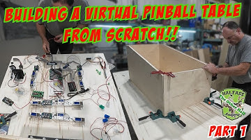 Building a new virtual pinball table from from scratch!