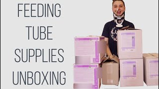 Unboxing my Feeding Tube Supply Delivery - What to expect in your first order