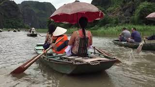 越南寧平省陸龍灣三谷湖湖上遊30072015
