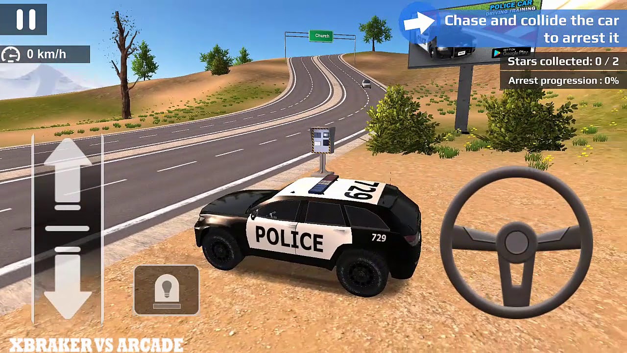 Police Car Driving Offroad | Police Chase Simulator  - Android GamePlay HD