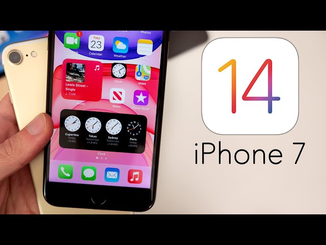 iOS 14 on iPhone 7 - Review - YouTube