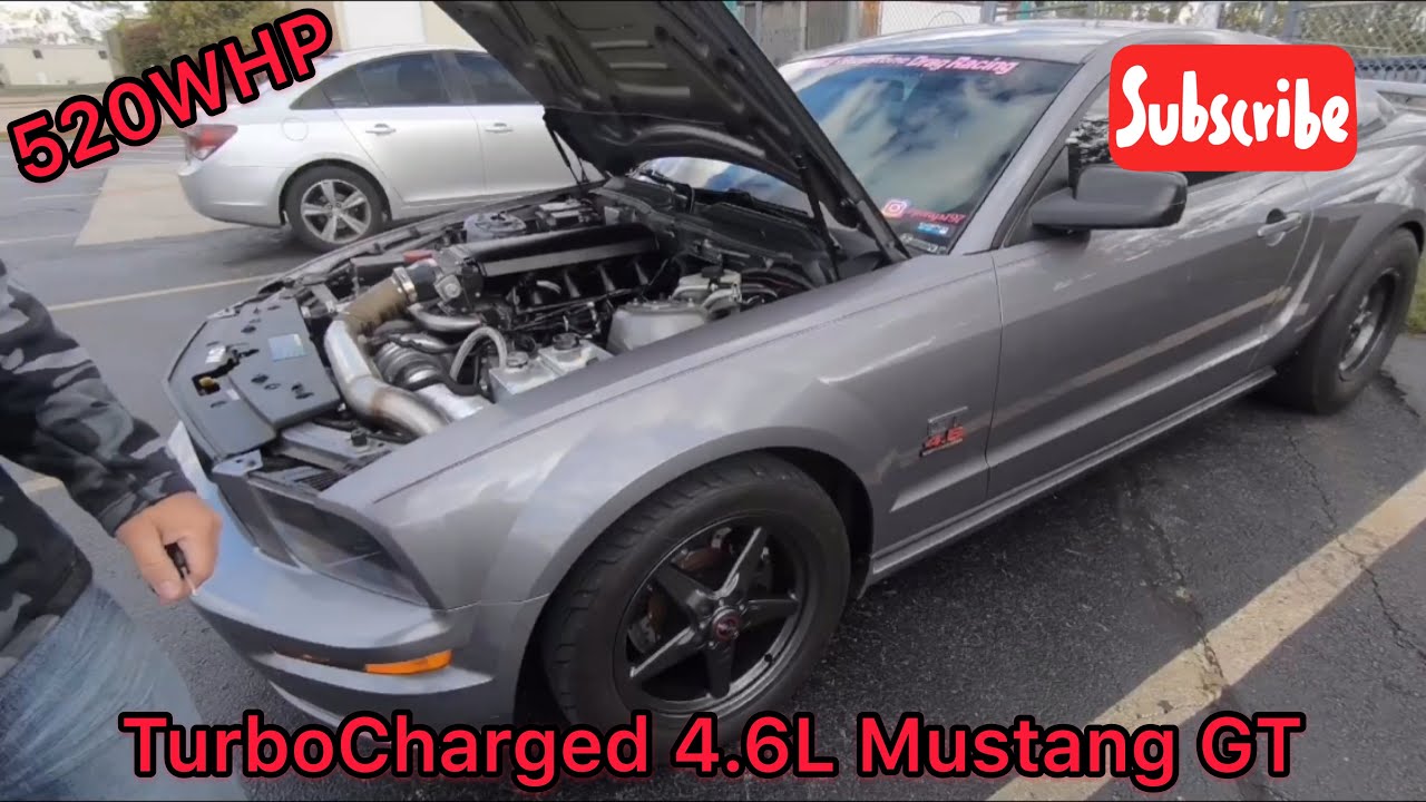 520WHP Turbocharged 4.6L Mustang GT Ride Along! YouTube