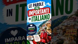 Italian Words for Beginners: Start Speaking 🙀 #learnitalian