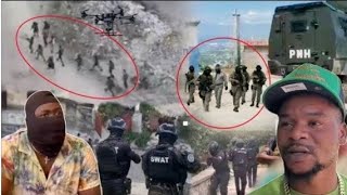 4 MAS LA POLICE FANN TÉT PLIZYÉ BANDI POUR IZO KITE SOU YON BATO...