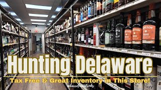 Tax Free Bourbon Hunting in the First State - Delaware Delivered Great Bottles & Deals!