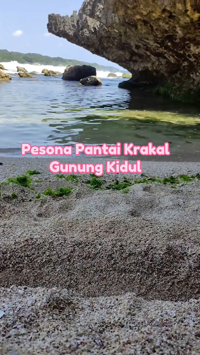 Siapa Yang Liburanya Ke Pantai?? #pantaikrakal  #wisata #pantai #gunungkidul #healing
