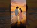 Walking Into Forever ❤️ | Romantic Beach Sunset Love Story 🌅✨ #Shorts
