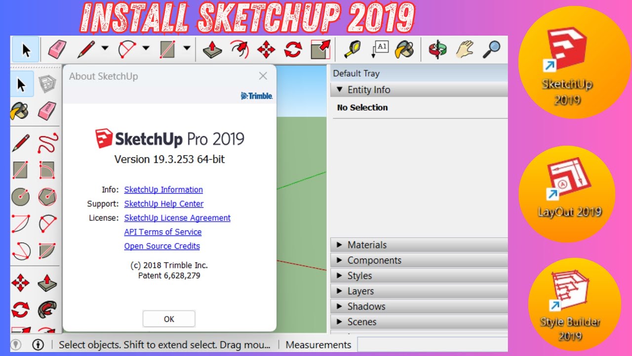 Cài đặt Sketchup 2019 | Install Sketchup 2019 | Windows 11 - YouTube
