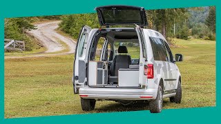 4x4 Mini Camper – The VW Caddy 4Motion is the Camper Van You Don’t Know You Want by EXPLORER Magazine International 193,534 views 4 years ago 10 minutes, 47 seconds