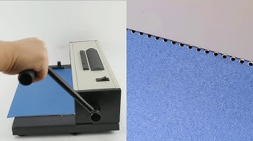 RAYSON PD-1503 Coil Binding Machine with Electric Coil Inserter for Punching or Binding