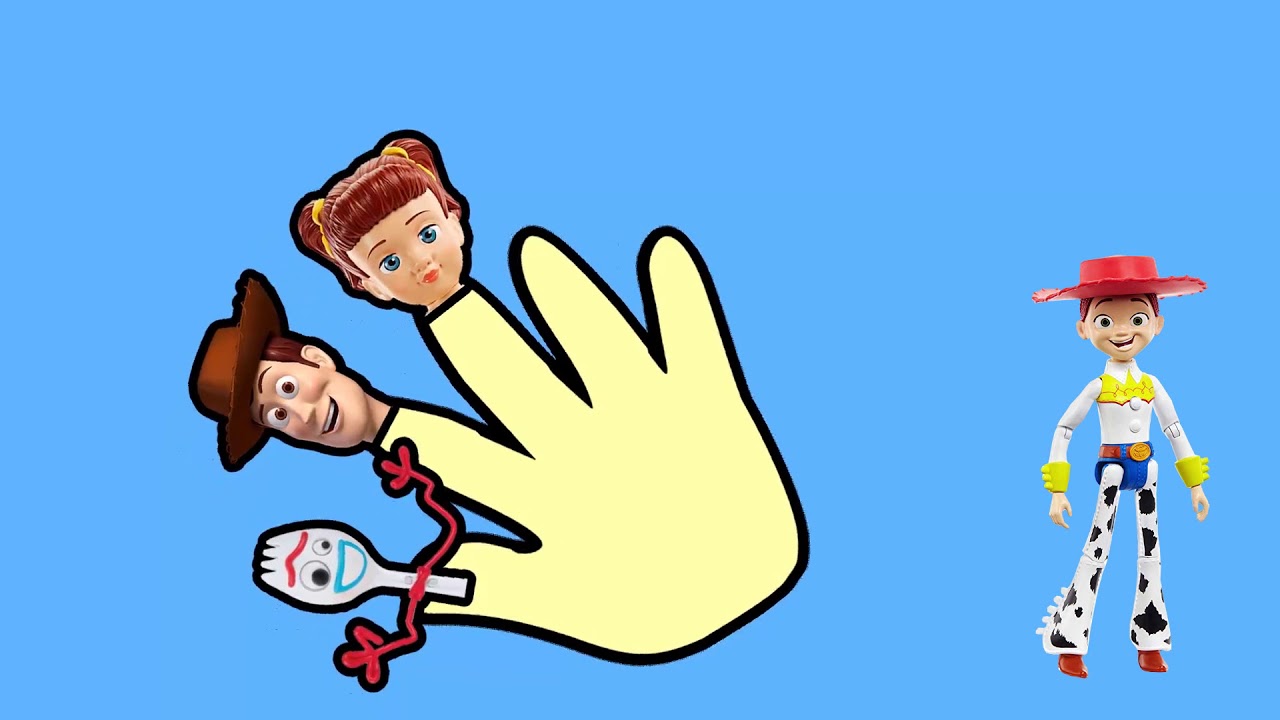 Toy Story 4 Family Finger Song Nursery Rhymes and Songs for Kids YouTube