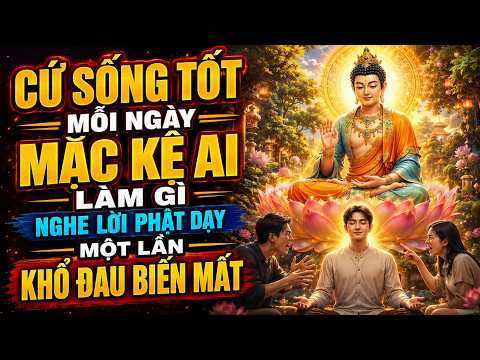 Cứ Sống Tốt Mỗi Ngày Mặc Kệ Ai Làm Gì Nghe Lời Phật Dạy Một Lần Khổ Đau Biến Mất | Phật Ở Trong Tim