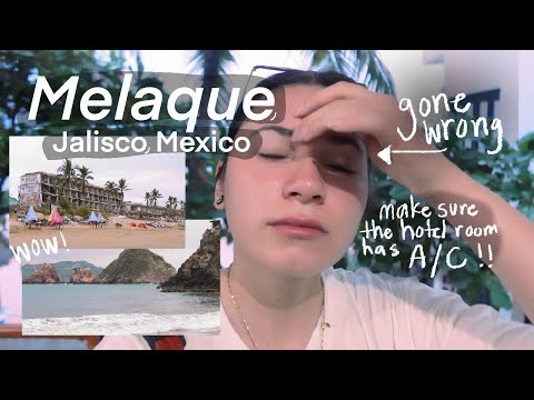 Visiting Melaque, Jalisco Mexico | Walk through | Affordable hotel room tour | travel vlog