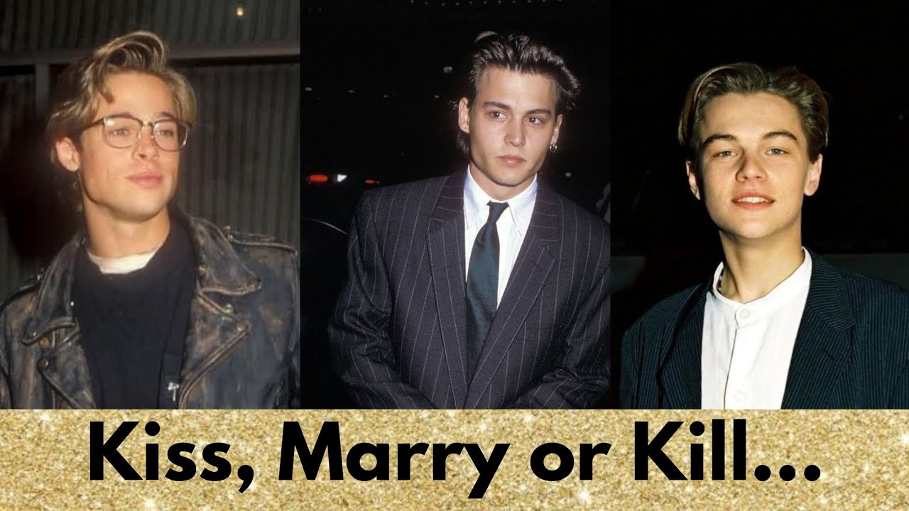 KISS, MARRY OR KILL 💋 Male Celebrities pinktok YouTube