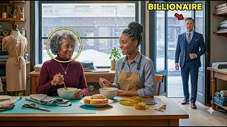 Seamstress Spends Her Last $20 on Feeding an Old Woman, Next Day, a Billionaire Knocks on Her