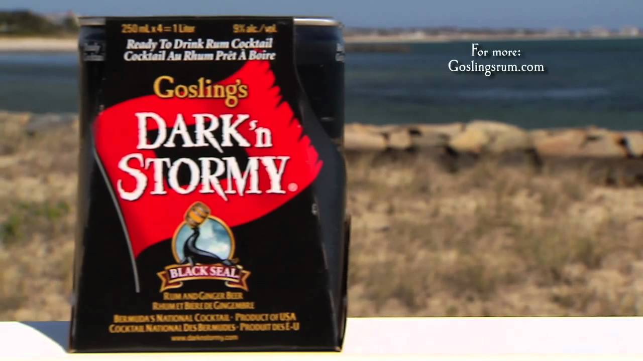 Goslings Black Seal Rum Dark n Stormy Cans YouTube Goslings Black Seal Rum Dark n Stormy Cans YouTube