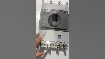 1000A Heavy duty MCCB testing #schneider #abb #lnt #bch #cns #mccb #overload #shortcircuit #shorts