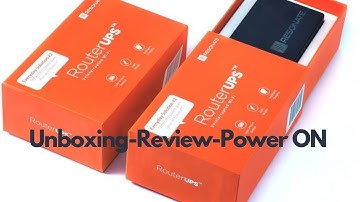WiFi Router - Power Backup | Resonate Router UPS | Router UPS | Review | Unboxing | POWER ON UPS